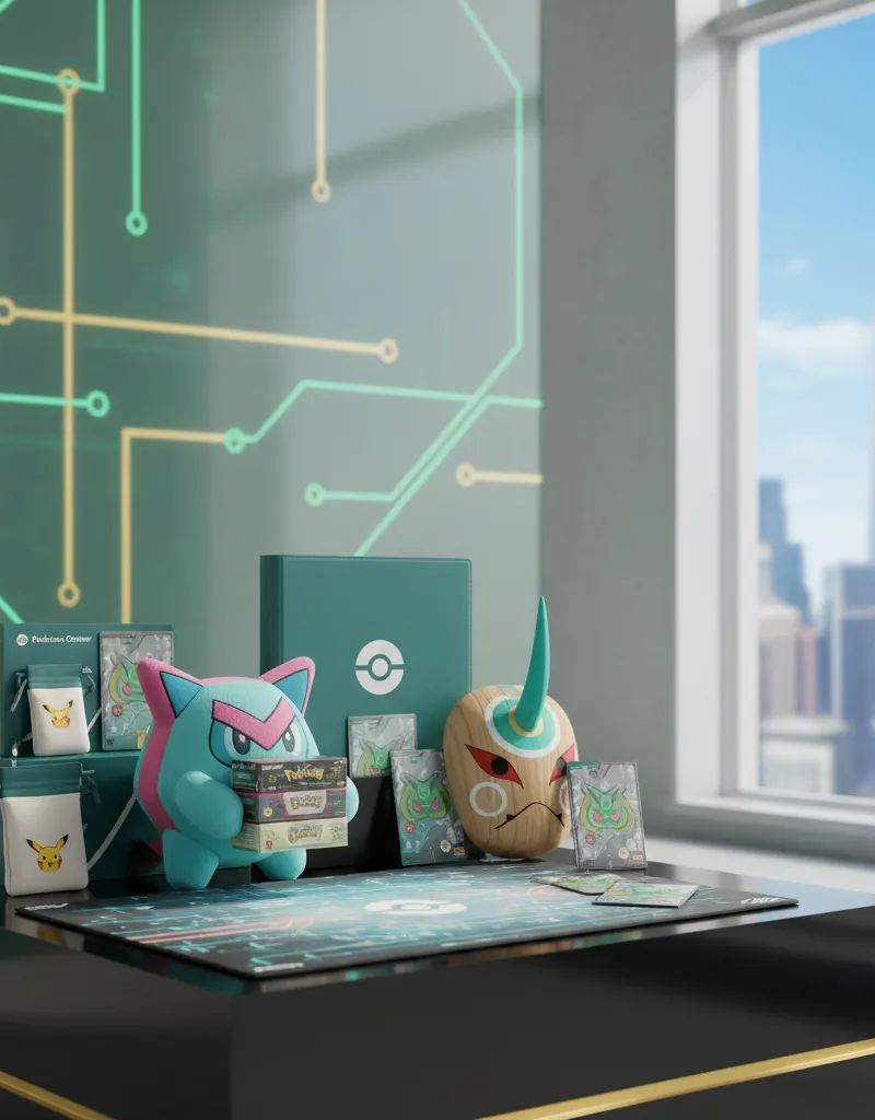 Neue Pokémon Center TCG Accessoires: Porygon, Ogerpon & mehr