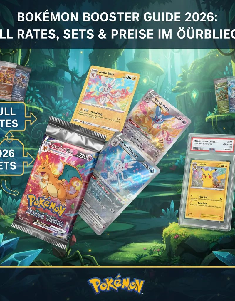 Pokémon Booster Guide 2026: Pull Rates, Sets & Preise im Überblick