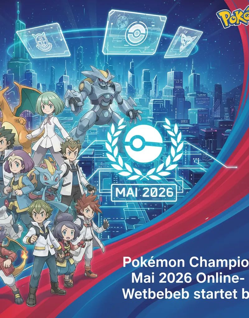 Pokémon Champions: Mai 2026 Online-Wettbewerb startet bald