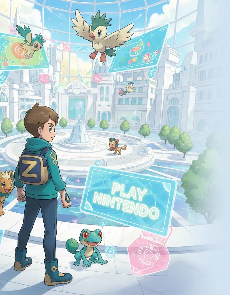 Pokémon Legends: Z-A Gameplay für Kinder – Neues Play Nintendo Video
