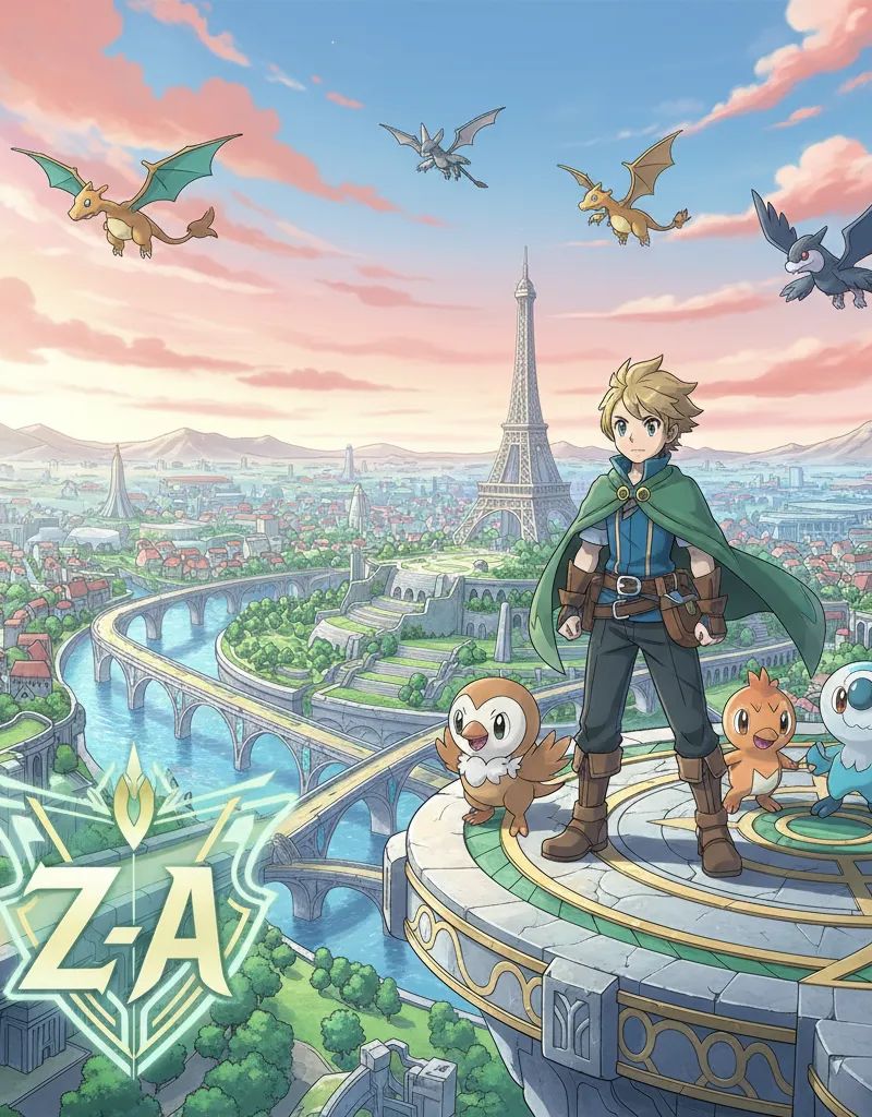Pokémon Legends: Z-A: Das neue Abenteuer in Kalos startet