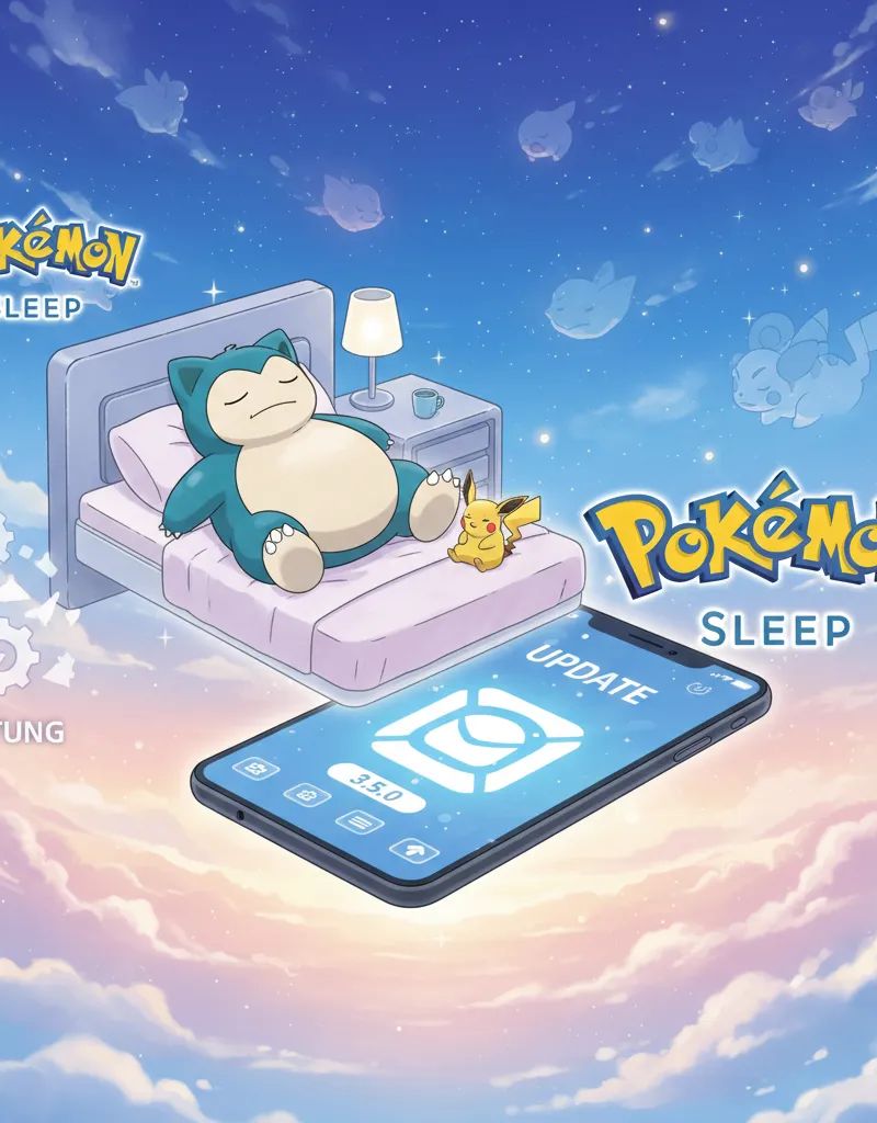 Pokémon Sleep Update 3.5.0: Wartung, neue Features und Anpassungen